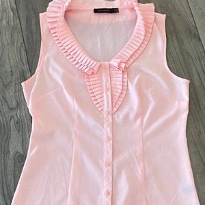The Limited Button-up Tank Top Blouse